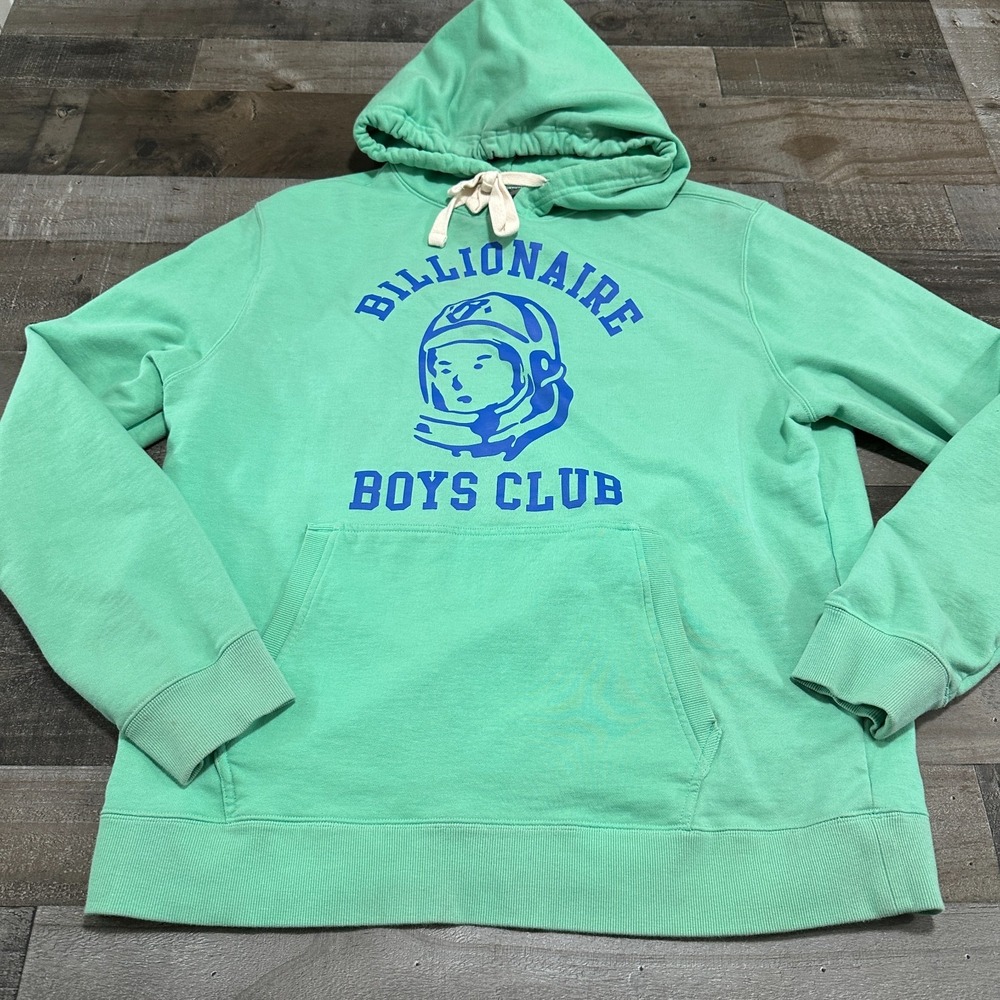 Billionaire Boys Club Heavyweight Graphic Logo Hoodie Men's 2XL Astronaut Helmet